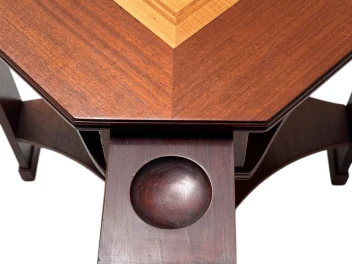 Vienna Secession Chess Table or Game Table, 1900s